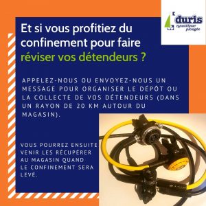 Lire la suite à propos de l’article Et si vous profitiez du confinement pour faire réviser vos détendeurs ?
